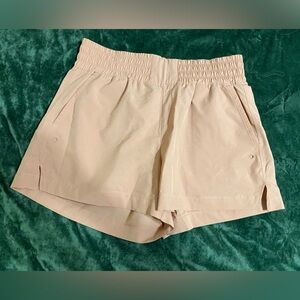 High Waisted Light Pink Shorts